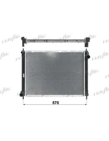 Radiador, refrigeración del motor Frig Air 0121.3025 - RAD. NISSAN MICRA K12 03+ 1.5 DCI 8 2HP +5/05