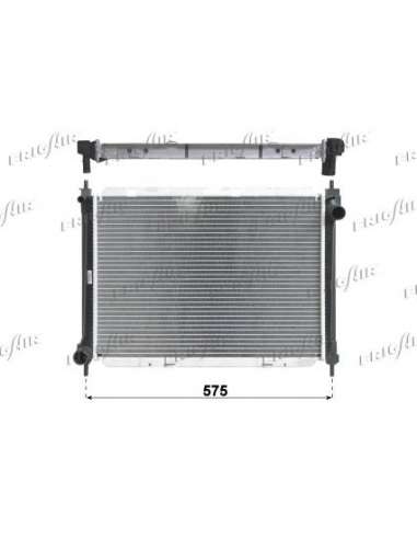 Radiador, refrigeración del motor Frig Air 0121.3027 - RAD. NISSAN MICRA K12 03+ 1.5DCI 06 /05+