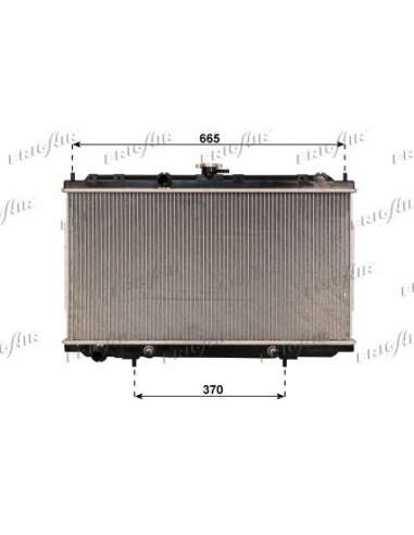 Radiador, refrigeración del motor Frig Air 0121.3064 - RAD. NISSAN ALMERA N16 03+ - PRIMER A 1.6-1.8 AT