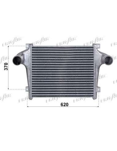 Radiador de aire de admisión Frig Air 0704.3029 - INT. IVECO EUROCARGO E18-E21 91+ DIEDERICHS Climate