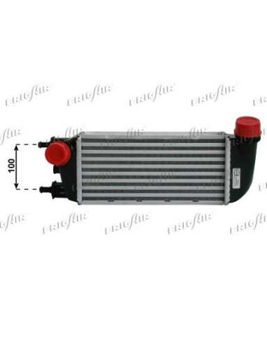 Radiador de aire de admisión Frig Air 0704.3046 - INT. FIAT 500 1.3 MJ-FORD KA 1.3 TD CI EURO4 DIEDERICHS Climate