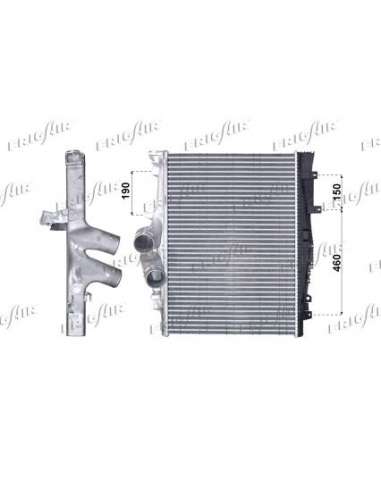 Radiador de aire de admisión Frig Air 0706.3009 - INT. MB TRUCKS ATEGO DIEDERICHS Climate