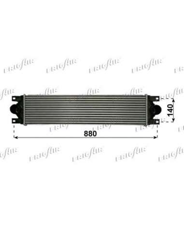 Radiador de aire de admisión Frig Air 0709.3019 - INT. OPEL MOVANO-NISS INTERSTAR-REN MASTER 01/03+ DIEDERICHS Climate