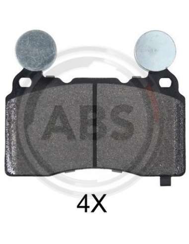 Juego de pastillas de freno Abs 35051 - PASTILLAS DE FRENO CHEVROLET/OPEL/ SPORTLINE