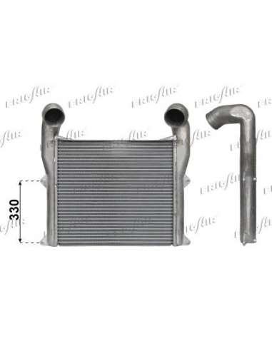 Radiador de aire de admisión Frig Air 0738.3004 - INT. DAF 95 87+ DIEDERICHS Climate