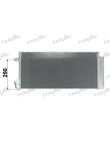 Condensador, aire acondicionado Frig Air 0804.2080 - COND. FIAT DOBLO 1.3/1.6/2.0 MJ 10+