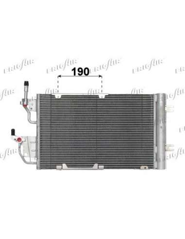 Condensador, aire acondicionado Frig Air 0807.2033 - COND. OPEL ASTRA H 1.3-1.7-1.9 CDTI