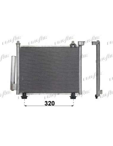 Condensador, aire acondicionado Frig Air 0807.2036 - COND. OPEL AGILA I 1.3 - SUZUKI WAG ON R 1.3 D