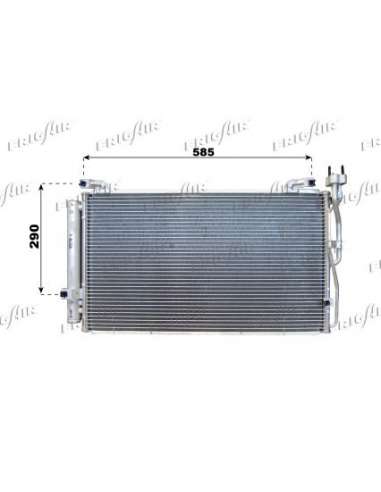 Condensador, aire acondicionado Frig Air 0828.3025 - COND. HYUNDAI MATRIX 1.5 CRDI 01+