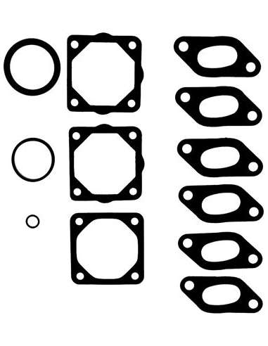 Juego de juntas, colector de admisión/escape Glaser M32128-00 - GLASER JG.COLECTORES VOLV