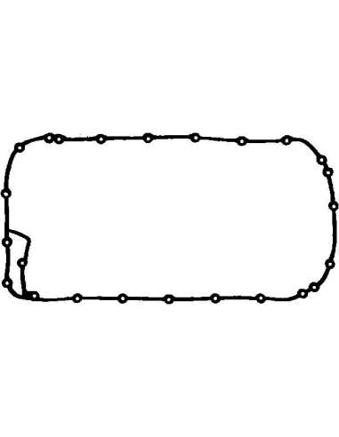 Junta, cárter de aceite Glaser X54472-01 - GLASER JT.CARTER BMW MOT.