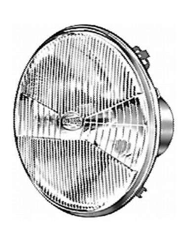 Óptica de faro, faro principal Izq. Hella 1B3 126 677-051 - OPTICA L.CRUCE 12225/7