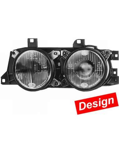 Juego faros principales Der. Hella 1DL 006 020-801 -  EXTINGUIDA  1DL006020-801 J.F.NEGROS BMW S-5(E-
