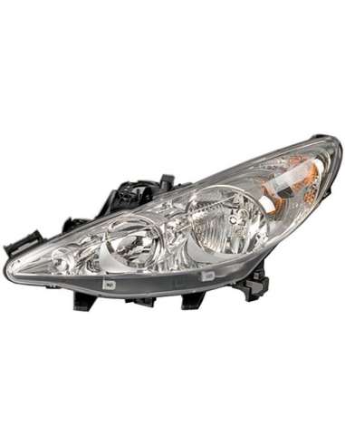 Faro principal Izq. Hella 1EF 354 533-011 - F.IZQ. PEUGEOT 207 (WA, WC) 2006-  2011