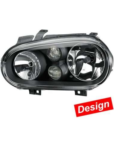 Faro principal Der. Hella 1EL 007 700-161 - 12771 FARO DER.GOLF IV
