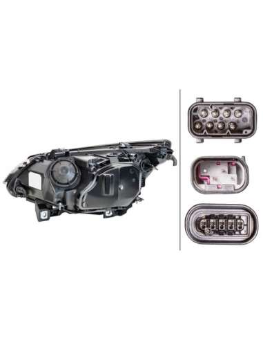 Faro principal Der. Hella 1EL 160 296-001 - F. BI-XENON DER. BMW E60 07/03 --