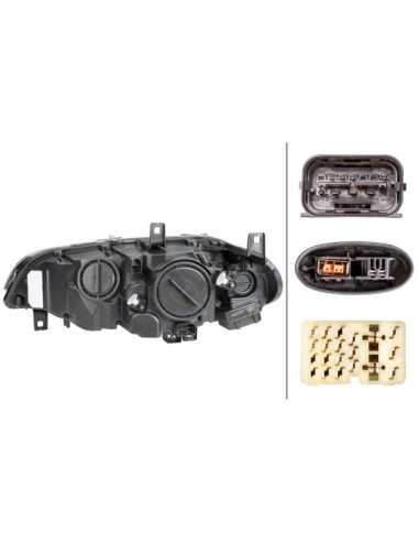 Faro principal Der. Hella 1ZS 009 645-521 - F. BMW X6 (E71, E72) 2