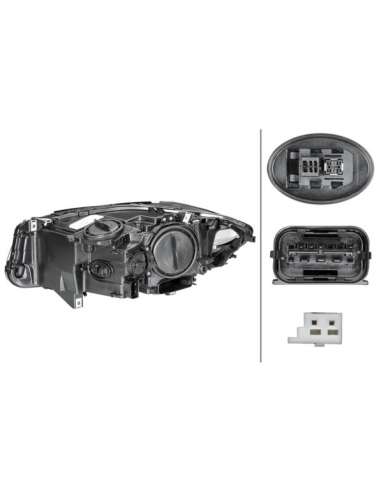 Faro principal Der. Hella 1ZS 010 131-621 - 1ZS 010 131-621 F.de BMW F10/Touri E+LED