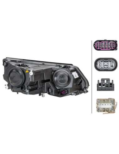 Faro principal Izq. Hella 1ZS 010 748-311 - F BI-XENON Iz VW TIGUA 09 =-