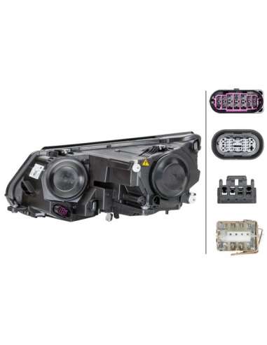 Faro principal Der. Hella 1ZS 010 748-321 - F BI-XENON Dr VW TIGUA 09 =-