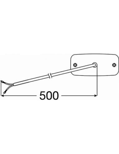 Luz de delimitación lateral Hella 2PS 963 639-011 -  EXTINGUIDA   24559 LUZ BALIZA 24V