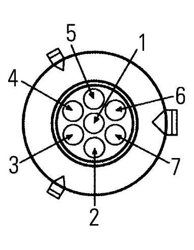 Piloto posterior Izq. Hella 2VD 007 500-411 - PIL.IZQ.M.B.ACTROS C/NIEB.ENCH.LATE