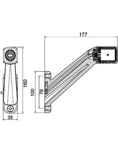 Piloto posterior Izq. Hella 2VP 340 944-131 -  EXTINGUIDA  2VP 340 944-131 PILOTO POSTERIOR IZ