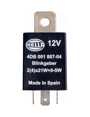 Relé de intermitencia Hella 4DB 001 887-041 -  EXTINGUIDA   INTERMITENCIA 12V