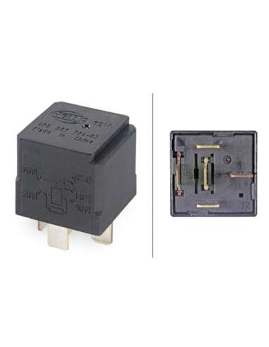 Relé multifunción Hella 4RD 007 794-021 - RELE 12V 40A 5 PO Xevo