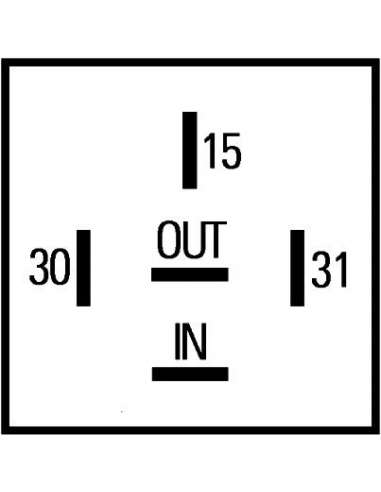 Unidad de control, iluminación Hella 5DS 009 602-001 -  EXTINGUIDA  5DS 009 602-001 UNIDAD CONTROL LED  24V EFI - BOUGICORD