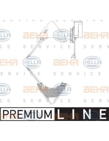 Regulador, ventilador habitáculo Hella 5HL 351 321-271 - Módulo Electrónico PEUGEOT 806 BEHR HELLA SERVICE  PREMIUM LINE 