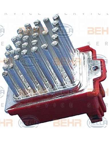 Regulador, ventilador habitáculo Hella 5HL 351 321-591 - Módulo Electrónico VW BORA A4 A3 GO LF BEHR HELLA SERVICE  PREM...
