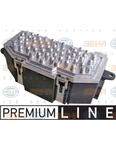 Regulador, ventilador habitáculo Hella 5HL 351 321-681 - Módulo Electrónico VW GOLF V BEHR HELLA SERVICE  PREMIUM LINE 