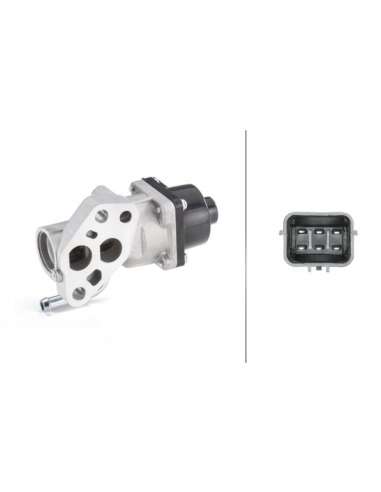Válvula AGR Hella 6NU 010 171-001 - VALVULA EGR FOCUS 2 MONDEO 3 GASOLI NA