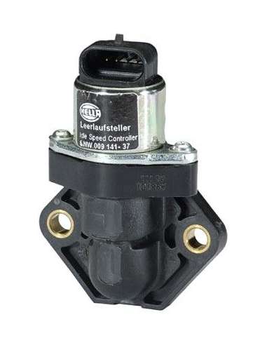Válvula de mando de ralentí, suministro de aire Hella 6NW 009 141-371 - VALVULA DE RALENTI FORD