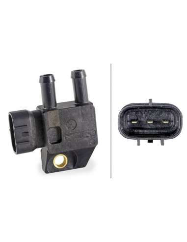 Sensor, presión gas de escape Hella 6PP 009 409-291 - SENSOR, PRESIÓN GAS DE ESCAPE