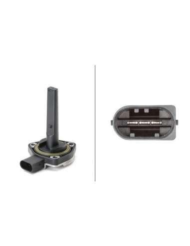 Sensor, nivel de aceite del motor Hella 6PR 007 868-031 - SENSOR DE NIVEL BMW AG
