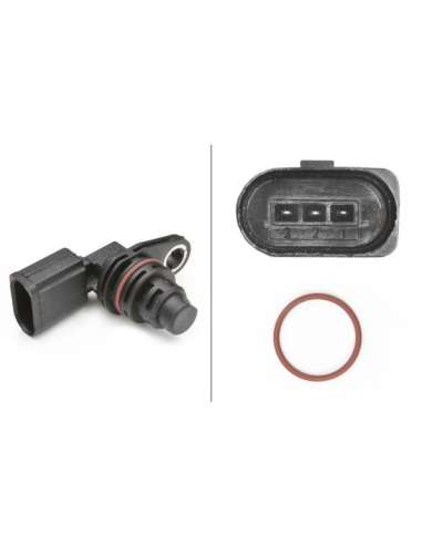 Sensor, posición arbol de levas Hella 6PU 009 121-451 - SENSOR REVOLUCIONES SEAT