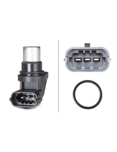 Sensor, posición arbol de levas Hella 6PU 009 163-841 - SENSOR