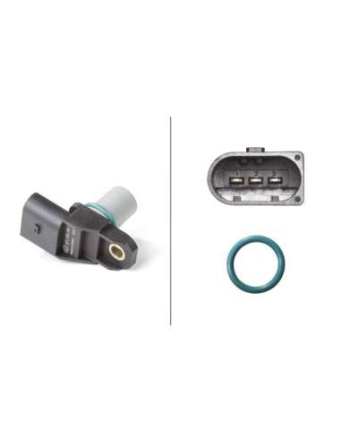 Sensor, posición arbol de levas Hella 6PU 009 168-111 - SENSOR