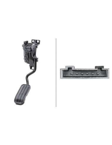 Sensor, posición pedal Hella 6PV 007 770-711 - SENSOR, POSICIÓN PEDAL EFI - SENSOR