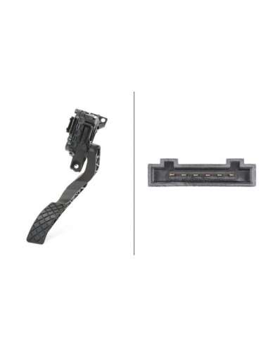 Sensor, posición pedal Hella 6PV 008 376-701 - SENSOR, POSICIÓN PEDAL EFI - SENSOR