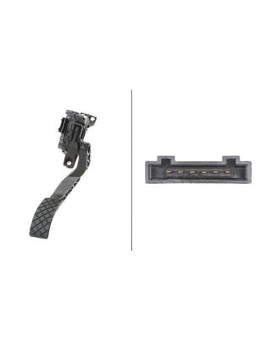 Sensor, posición pedal Hella 6PV 008 376-711 - SENSOR, POSICIÓN PEDAL EFI - SENSOR