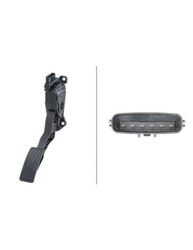 Sensor, posición pedal Hella 6PV 009 074-701 - SENSOR, POSICIÓN PEDAL EFI - SENSOR
