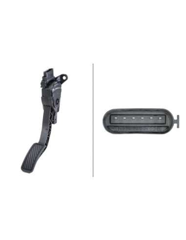 Sensor, posición pedal Hella 6PV 009 517-701 - SENSOR, POSICIÓN PEDAL EFI - SENSOR