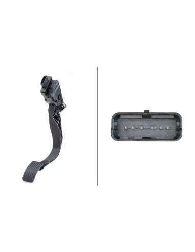 Sensor, posición pedal Hella 6PV 009 949-721 - SENSOR PEDAL ACELERADOR 6PV EFI - SENSOR