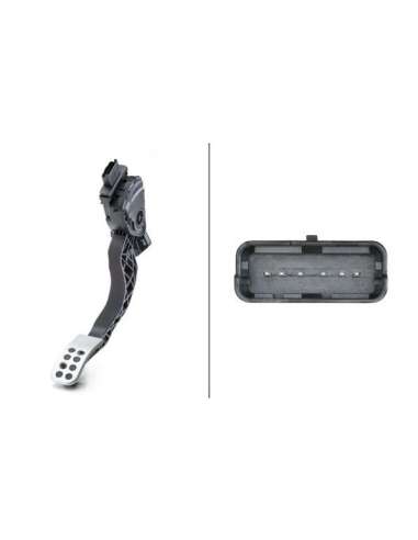 Sensor, posición pedal Hella 6PV 009 949-731 - SENSOR PEDAL ACELERADOR 6PV EFI - SENSOR