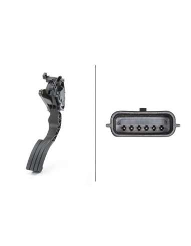 Sensor, posición pedal Hella 6PV 009 978-721 - SENSOR, POSICIÓN PEDAL EFI - SENSOR