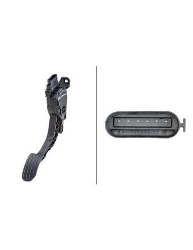 Sensor, posición pedal Hella 6PV 010 834-801 - SENSOR PEDAL ACELERADOR 6PV EFI - SENSOR