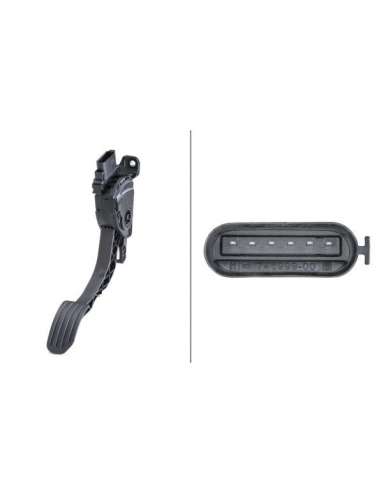 Sensor, posición pedal Hella 6PV 010 834-811 - SENSOR PEDAL ACELERADOR 6PV EFI - SENSOR